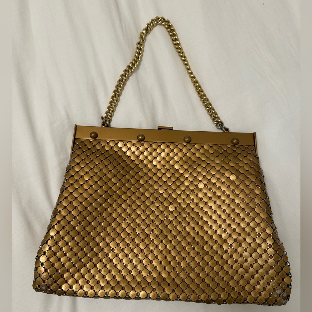 Gold vintage purse